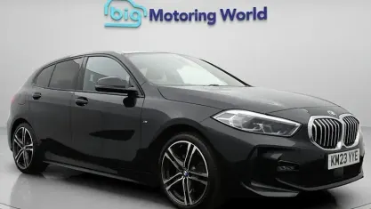 Używany BMW 118 M Sport 136 KM (100 kW) 2023 Czarny Hatchback