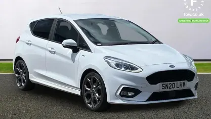 Used Ford Fiesta ST-Line 95 HP (69 kW) 2020 White Hatchback