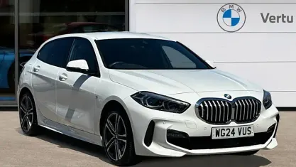 Used BMW 118 M Sport 136 HP (100 kW) 2024 White Hatchback