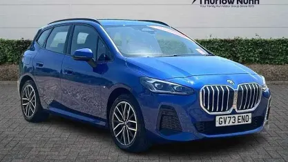 Used BMW 225 Active Tourer M Sport 245 HP (180 kW) 2023 Blue MPV