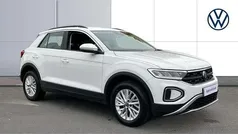 White Used 2022 VW T-Roc Life SUV | £20,945 (Fair price)