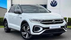 White Used 2022 VW T-Roc R-line SUV | £23,990 (Fair price)