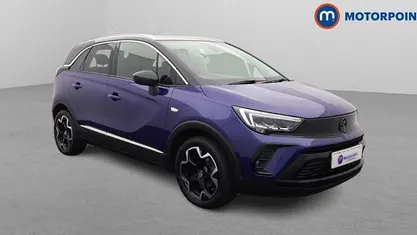 Blue Used 2022 Vauxhall Crossland Ultimate SUV | £13,349 (Fair price)
