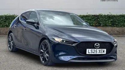 Used Mazda 3 Homura-Line 140 HP (102 kW) 2025 Blue Hatchback