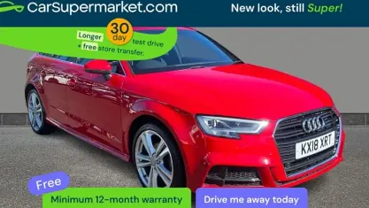 Używany Audi A3 Sportback S-Line 150 KM (110 kW) 2018 Hatchback