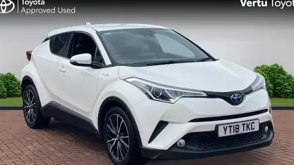 Używany Toyota C-HR 122 KM (89 kW) 2018 Biały SUV