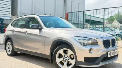 Used BMW X1 Sport Line 184 HP (135 kW) 2014 Silver SUV