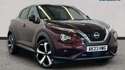 Used Nissan Juke Tekna 114 HP (83 kW) 2023 Red SUV