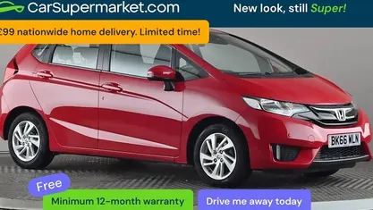 Used Honda Jazz SE 102 HP (75 kW) 2016 Red Hatchback