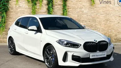 Used BMW 118 M Sport 136 HP (100 kW) 2022 White Hatchback