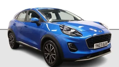 Blue Used 2023 Ford Puma Titanium Hatchback | £12,300 (Fair price)