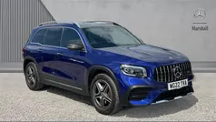 Galaxy blue metallic Used 2022 Mercedes GLB200 AMG Line Premium Plus SUV | £30,954 (Fair price)