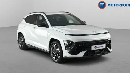 Used Hyundai Kona N Line 137 HP (100 kW) 2025 White SUV