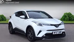 White Used 2017 Toyota C-HR SUV | £15,990 (Fair price)