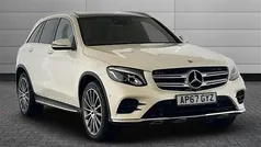 White Used 2018 Mercedes GLC220 AMG Line Premium SUV | £20,195 (Fair price)
