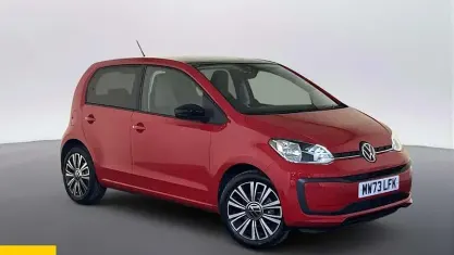 Used VW up! Black Edition 65 HP (47 kW) 2023 Red Hatchback