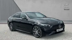 Black Used 2024 Mercedes C43 AMG Premium Plus Sedan | £51,078 (Fair price)