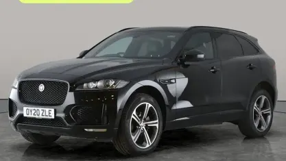 Begagnad Jaguar F-Pace Chequered Flag 180 HK (132 kW) 2020 Svart SUV