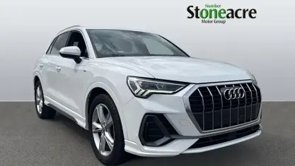 Used Audi Q3 S-Line 150 HP (110 kW) 2023 White SUV