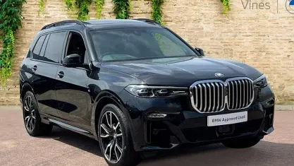 Used BMW X7 M Sport 340 HP (250 kW) 2021 Black SUV