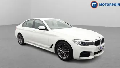 Used BMW 520 M Sport 190 HP (139 kW) 2018 White Sedan