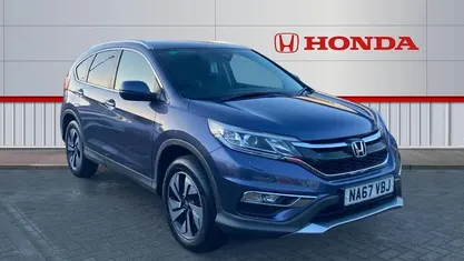 Blue Used 2017 Honda CR-V EX SUV | £12,563 (Fair price)