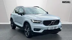 Metallic glacier silver Used 2021 Volvo XC40 R-Design Pro SUV | £22,095 (Fair price)