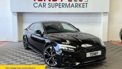 Used Audi S5 Black Edition 341 HP (250 kW) 2022 Black Coupe