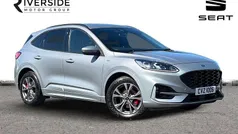 Solar silver Used 2022 Ford Kuga ST-Line SUV | £17,990 (Fair price)