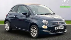 Blue Used 2021 Fiat 500C Dolcevita Cabriolet | £11,499 (Fair price)