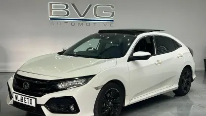 Used Honda Civic EX 120 HP (88 kW) 2018 White Hatchback