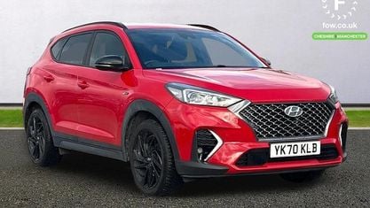 Używany Hyundai Tucson N Line 136 KM (100 kW) 2020 Czerwony SUV