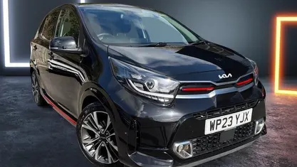 Used Kia Picanto GT-Line 67 HP (49 kW) 2023 Black Hatchback