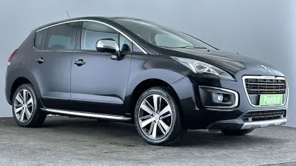 Used Peugeot 3008 Allure 120 HP (88 kW) 2016 Black Estate