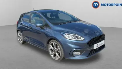 Used Ford Fiesta ST-Line 125 HP (91 kW) 2019 Blue Hatchback