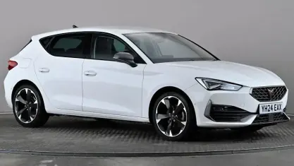 Used Cupra Leon 150 HP (110 kW) 2023 White Hatchback