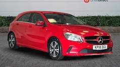 Metallic volcano red Used 2018 Mercedes A180 SE Hatchback | £9,750 (Good price)