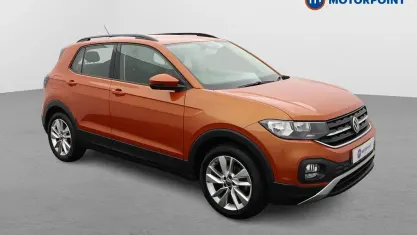 Used VW T-Cross SE 95 HP (69 kW) 2023 Orange SUV
