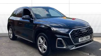 Used Audi Q5 S-Line 204 HP (150 kW) 2021 Black SUV