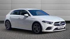 White Used 2018 Mercedes A180 AMG line Hatchback | £14,550 (Fair price)