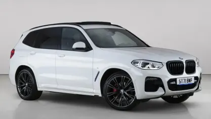 Used BMW X3 M Sport 292 HP (214 kW) 2021 White SUV