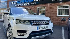 White Used 2016 Land Rover Range Rover Sport HSE SUV | £15,600 (Fair price)
