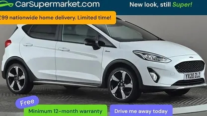 Used Ford Fiesta Active 101 HP (74 kW) 2019 White Hatchback