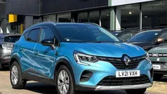 Blue/black Used 2021 Renault Captur Iconic SUV | £12,401 (Fair price)