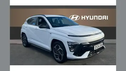 Used Hyundai Kona N Line 141 HP (103 kW) 2024 White SUV