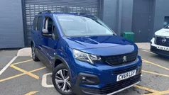 Blue Used 2020 Peugeot Rifter GT-line MPV | £16,495 (Good price)