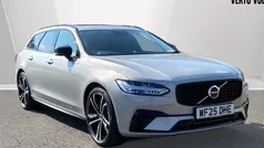 Silver Used 2025 Volvo V90 Ultra Estate | £50,623 (Fair price)