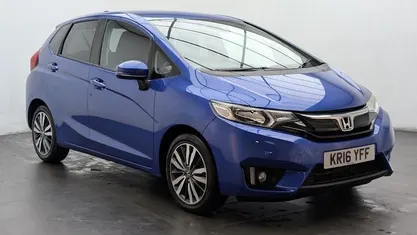 Blue Used 2016 Honda Jazz EX Hatchback | £9,750 (Fair price)