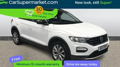 Usado VW T-Roc Design 150 HP (110 kW) 2021 Branco SUV