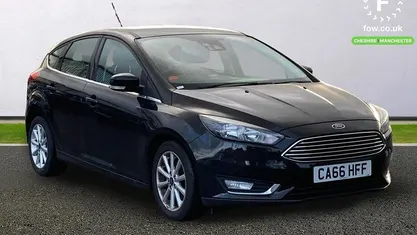 Used Ford Focus Titanium 125 HP (91 kW) 2016 Black Hatchback